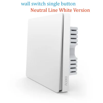 Настенный выключатель mi jia Aqara, умный светильник с дистанционным управлением, нулевая линия ZigBee для Xiaomi mi, дома, Apple, Homekit - Комплект: Набор1