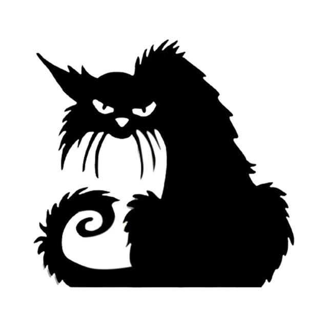 Decoracion Jardin Külső Dühös Macska Dekoráció Vas Sziluettek Kerti Dísz Beltéri Kültéri Дада Сада - Image 6