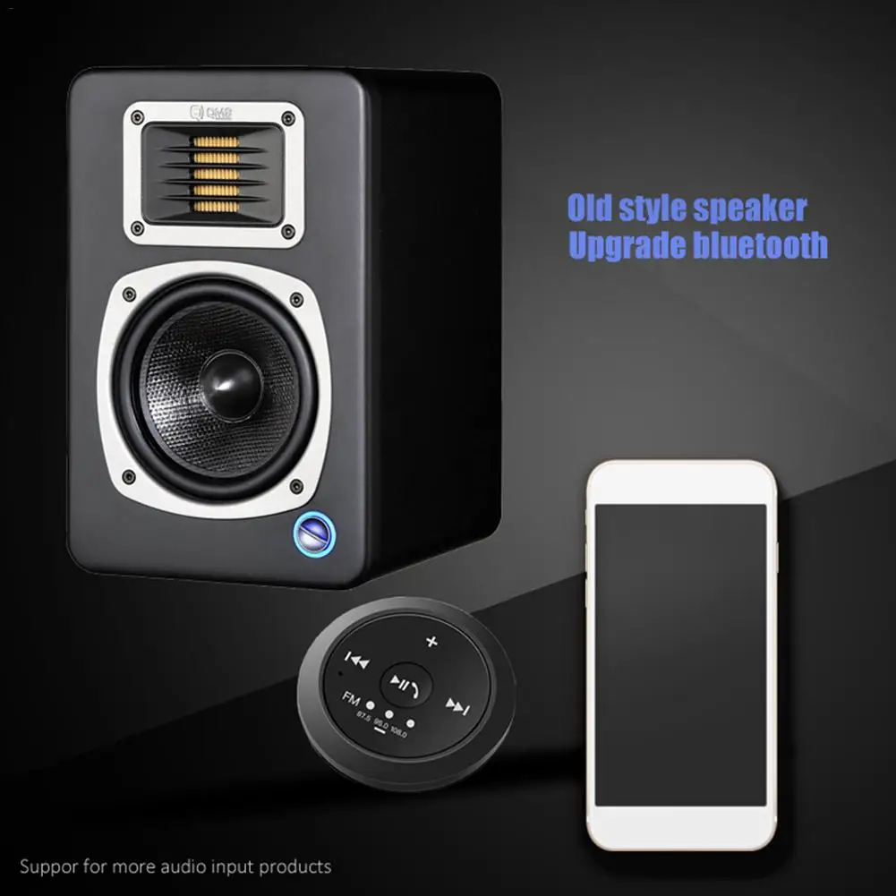 Автомобильный Bluetooth 5,0 Автомобильный приемник Поддержка u-диска MP3-плеер fm-передатчик AUX аудио музыкальный приемник беспроводной телефон адаптация