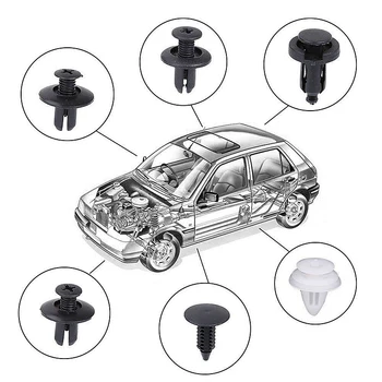 

Door Trim Car Rivets Fender Screw Push pins Bumper Side Skirt Radiator Shield Upholstery Carpet