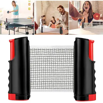 

Portable Wood Random Colors Game Racket Table Tennis Net Table Tennis Set Play Athletics Table Tennis Table Pingpong Sports