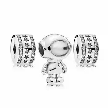 

100% 925 Sterling Silver New 1:1 RAU0535 Charm Pack set Original Jewelry Free Shipping