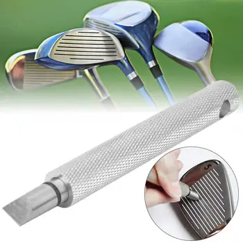 

Putter Silver Alloy Club Head Tip Cleaning Knife Groove Cleaner Sharpener Accessories Tools Device Accessories