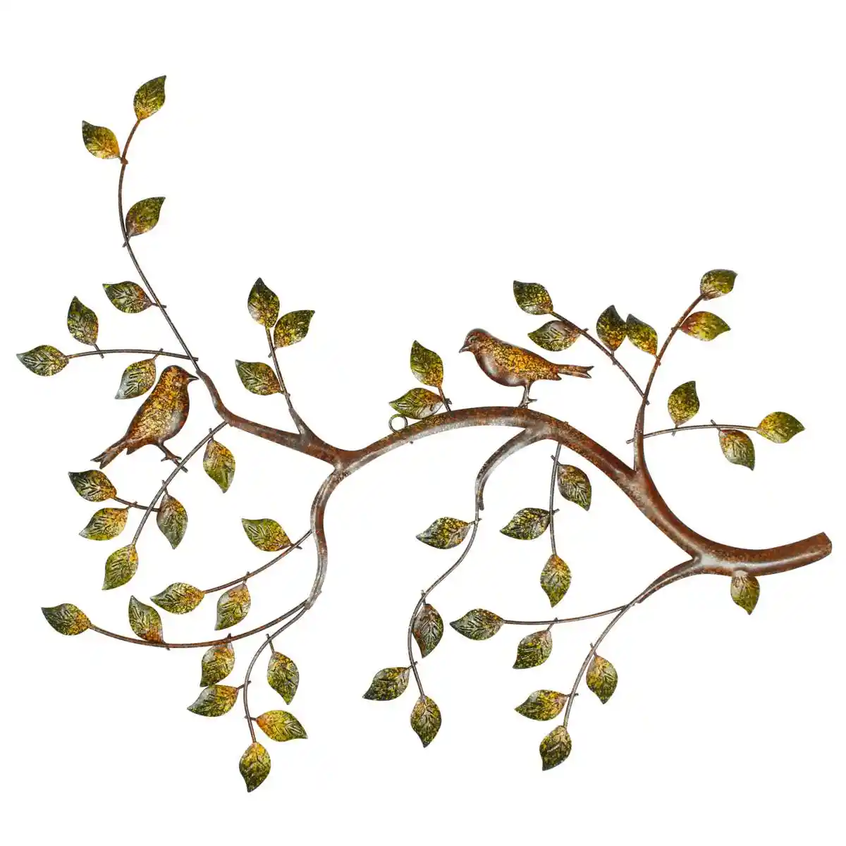 Tree Of Life Leaves Birds Tree Metal Iron Sculpture Wall Hanging Ornament For Home Room Decorations Art Crafts Gift Statues Sculptures Aliexpress