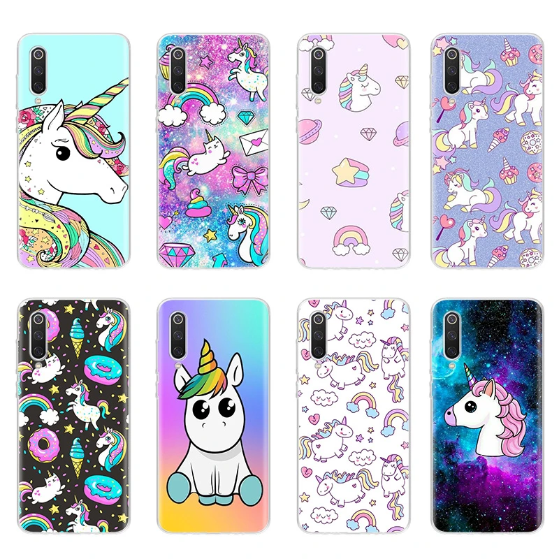 case for xiaomi Rainbow Unicorn Design Csae For Remi Note 5 7 8 9 Pro Cover Soft For Redmi 5 6 6A 7 7A Y3 8 9 9A 9C S2 Coque Mi K20 Pro Shell phone cases for xiaomi