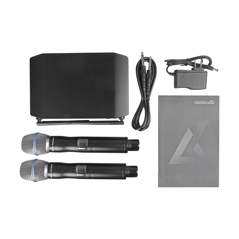 Debra GLXD8 UHF Wireless Microphone System with