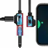 Separador de auriculares de Audio Usb tipo C a Jack de 3,5mm Cable de auriculares Aux 3,5 adaptador cargador usb-c para Xiaomi Mi6 Mix2 para Hua ► Foto 2/6