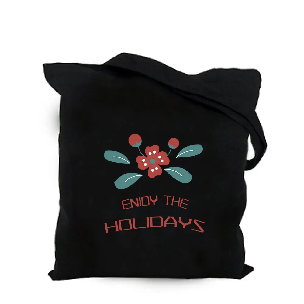 Оригинальная буква черный хлопковый холст сумка Заказная Эко сумка на заказ сумки с логотипом для мужчин или женщин многоразовая сумка для покупок - Цвет: shopping bag  06