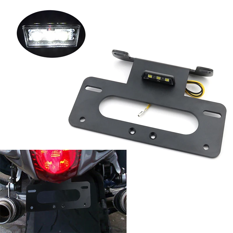 Fit For Suzuki GSX1300R HAYABUSA 1999-2020 Rear Tail Tidy Fender Eliminator Kit License Plate Holder Bracket Aluminum | Автомобили и