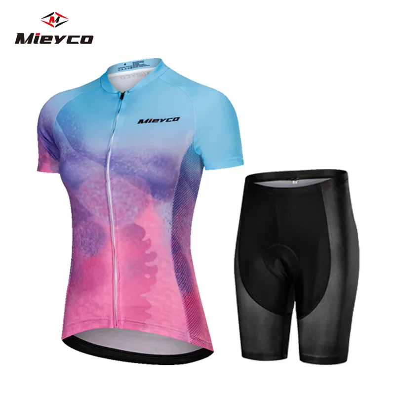 Mieyco одежда для велоспорта roupa ciclismo набор Джерси для велоспорта летние рубашки женские Майо велосипедная Форма Женский комплект одежды велосипедиста