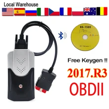 Ds150e obd2 2017 r3 2020 mais novo vci 2017. r1 tcs vd ds150e pro bluetooth para delphis scanner ferramenta obd conectores rápido