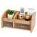 

Office desk storage box file pen holder creative wooden cosmetic box remote control drawer multi-function finishing seat C2032