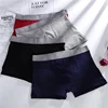 Boxers en coton respirant et résistant pour homme, slips masculins de marque et confortables, caleçons de couleur unie, sous vêtements, lot de 4 pièces, 365 ► Photo 2/6