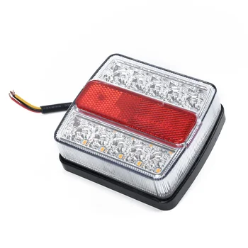 

Rear Tail Lights Left Right Marker ABS Replacement 2Pcs IP68 Submersible