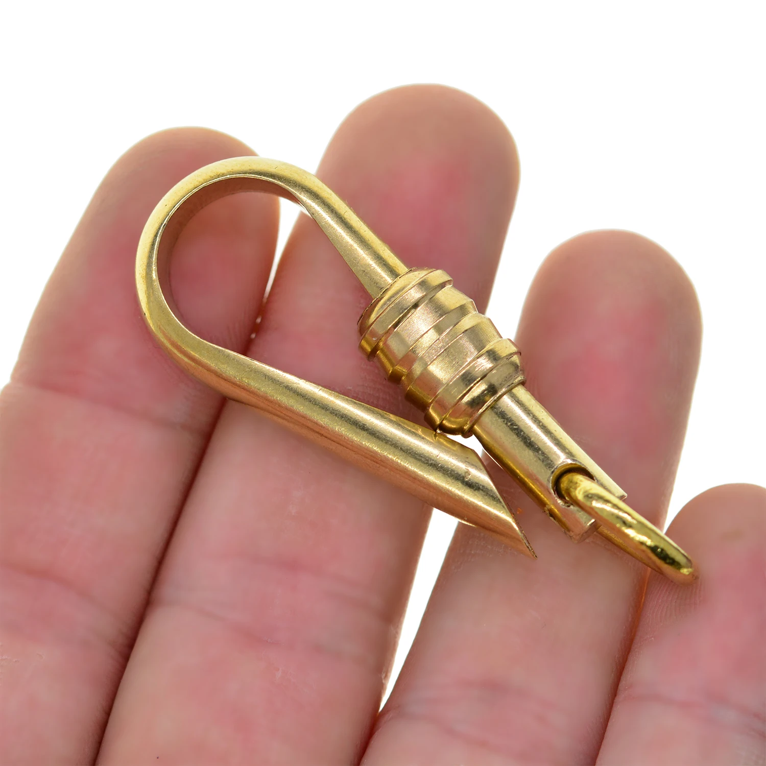 Handmade Brass Key Carabiner – Kim & Eve