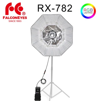 

FalconEyes RX-78 Video LED Light Phone Lighting RGB 220W Continuous Lighting Bowens Mount For Dslr Camera Video Studio Youtube