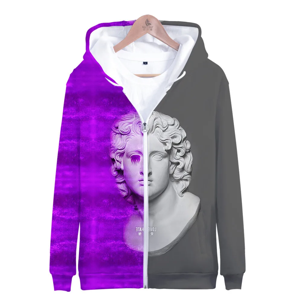 

Vaporwave Aesthetics Hoodies Men Women Autumn Hoodies Harajuku Print Sweatshirt Fashion Men Jackets Japanese Vaporwave Coats