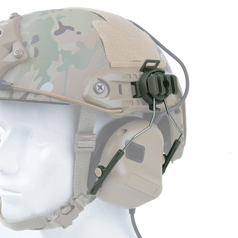 Военный Тактический шлем гарнитуры наушники ARC Rail адаптер для C1 C2 C4 Охота страйкбол армейская гарнитура стрельба аксессуары
