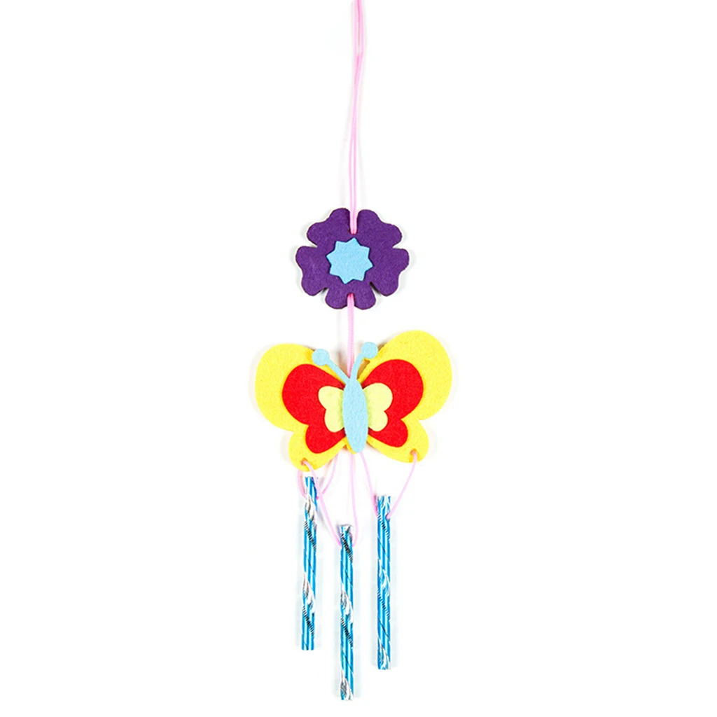 DIY Wind Chime детей ручной работы мультфильм животных нетканые пасты изготовление материала пакет подарки для мальчиков и девочек - Цвет: Pattern-1