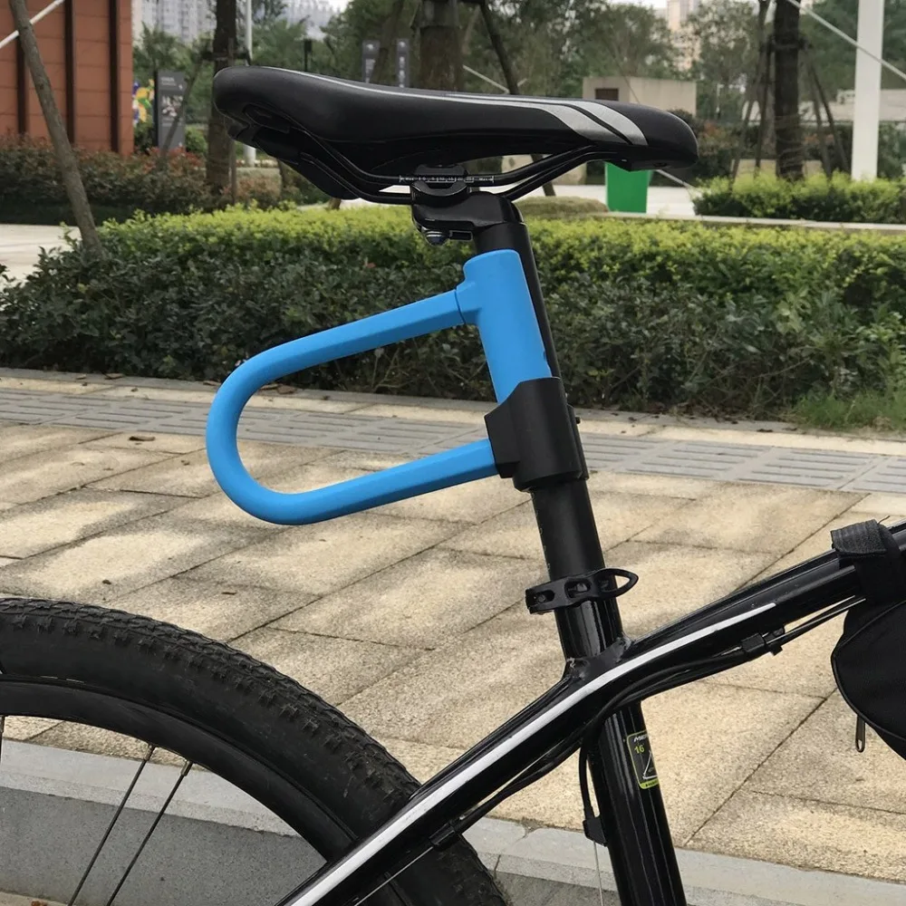 Лидер продаж велосипед U блокировки для защиты от краж MTB дорожный велосипед Блокировка велосипедные аксессуары Heavy Duty Сталь безопасности велосипед кабель U-набор замков
