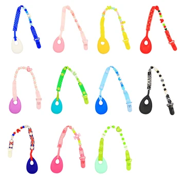 

New Baby Care Universal Holder Leash For Pacifiers Nipples Clip Chain Infant Child Soother Chains Teether 2020
