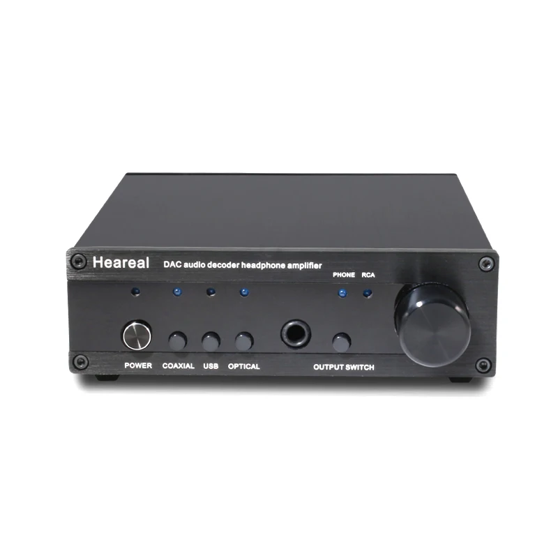 Декодирующий усилитель для наушников Hi-Fi встроенный оптический коаксиальный