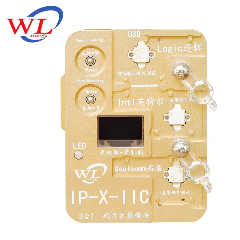 WL программатор IC для IPhone 7/7 P/8/8 P/X/XR XS MAX Logic Baseband rom чип IC тестовый прибор для ремонта чипа
