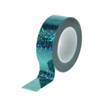 

Rhythmic Gymnastics Decoration Holographic Glitter Tape Ring Stick Accessory