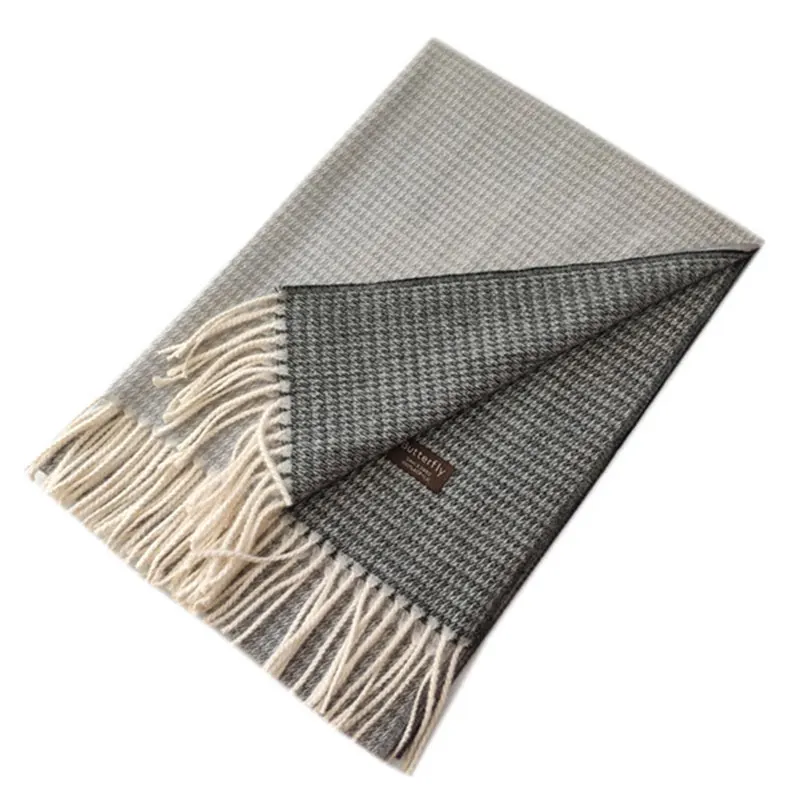 Skup 2019 zima modalne uczucie dzianina kaszmirowa szalik kobiety jedwabne szale okłady Femme luksusowe wełny Pashmina Stole panie koc Cape