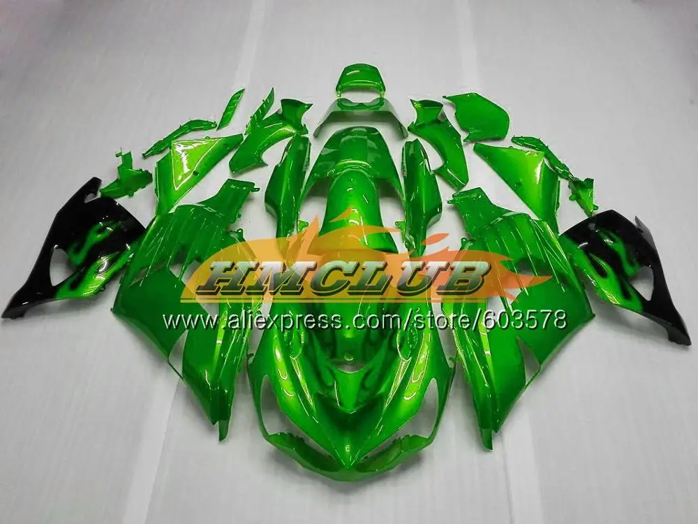 No. 17 Инъекции для KAWASAKI ZZR1400 ZX14R 06 07 08 09 10 11 113CL. 11 красный жемчуг ZX 14R ZX-14R 2006 2007 2008 2009 2010 2011 обтекатель - Цвет: No. 17