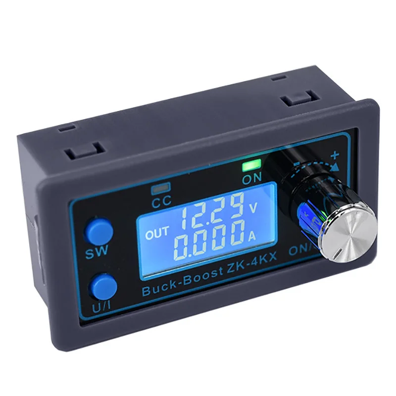ZK 4KX CNC DC Buck Boost конвертер CC CV 0 5 30 в 4A модуль питания Регулируемый источник для