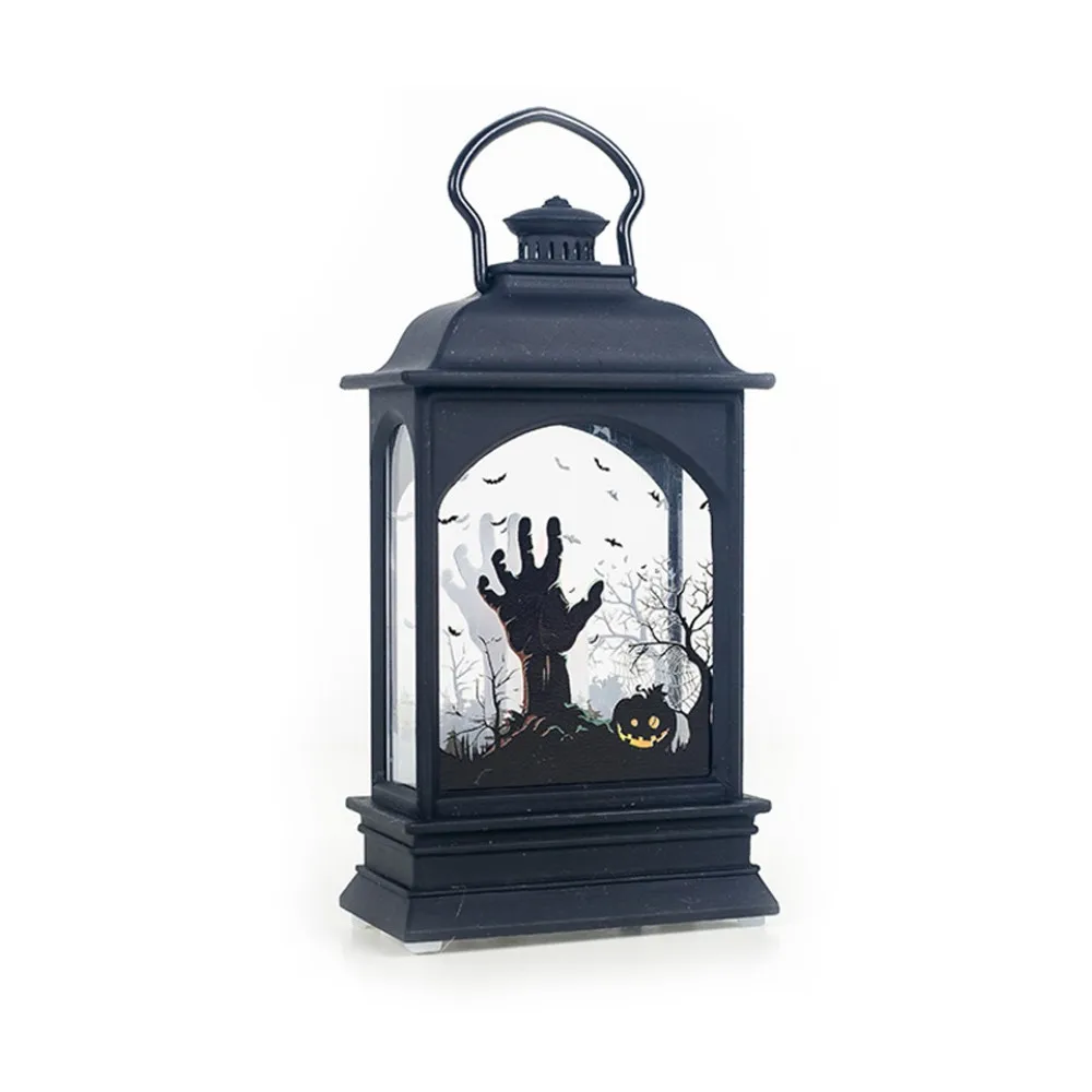 

New Hanging Lantern Flame Lamp Decor Light Vintage Party Castle Halloween Pumpkin Home & Garden Wholesale & Drop Shipping