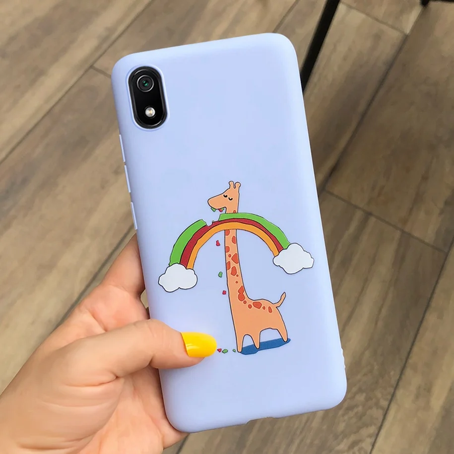 Cute Cartoon Shockproof Bumper Phone Case - Soft Protective Cover