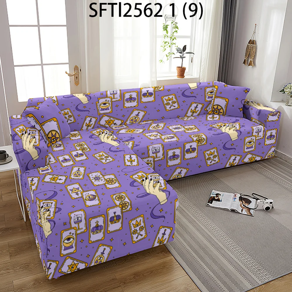 

Tarot Sun Moon Long Sofa Covers Cat Corner Sofa Protector Corner Sofa Protector Eyes Sofas Covers 3 Seater Adjustable Sofa Cover