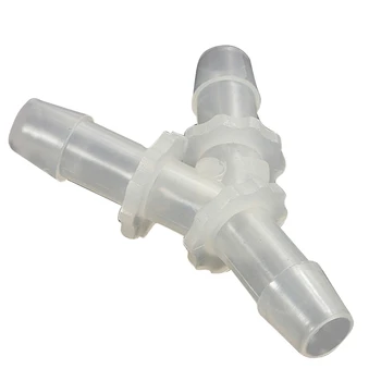 

White Plastic Y Shaped Hose Pipe Connector Tube Hose Pipe Connector Tube Fitting Coupler Joiner Water Splitter