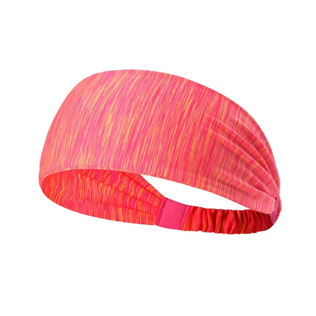 

A Set Of 10 Sports Headband For Running Sports Travel Fitness Elastic Wicking Non-Slip Lightweight Multi-Style Headscarf