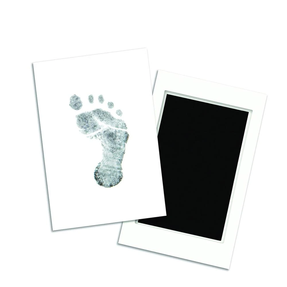 Tapis D Encre Avec Du Papier Imprime Fabricants D Empreinte A La Main Nouveau Ne Mode Exquise Et Magnifique Apparence Tampon D Encre A Toucher Propre Aliexpress