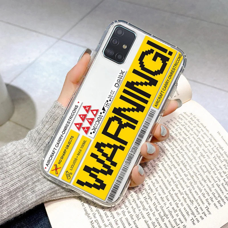 For Samsung Galaxy A51 Case Silicone Clear Funda On Samsung A51 4G 5G Protective Case Soft Coque Galaxy A 51 Shockproof Bumper samsung cases cute Cases For Samsung