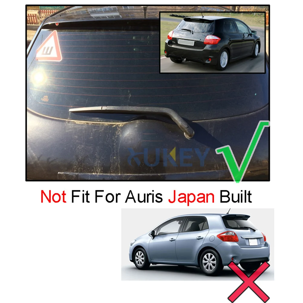 Xukey 1" Щетка стеклоочистителя заднего стекла комплект для Toyota Auris хэтчбек MK1 Европа 2006 2007 2008 2009 2010 2011 2012