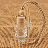 10Pcs Car Hanging Glass Bottle Empty Perfume Aromatherapy Refillable Diffuser Air Fresher Fragrance Pendant Ornament 6