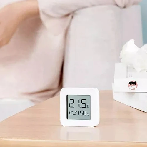 Xiaomi Mijia термометр 2 Bluetooth 4,2 светодиодный дисплей беспроводной умный электрический цифровой гигрометр Высокая точность поддержка приложение Mijia
