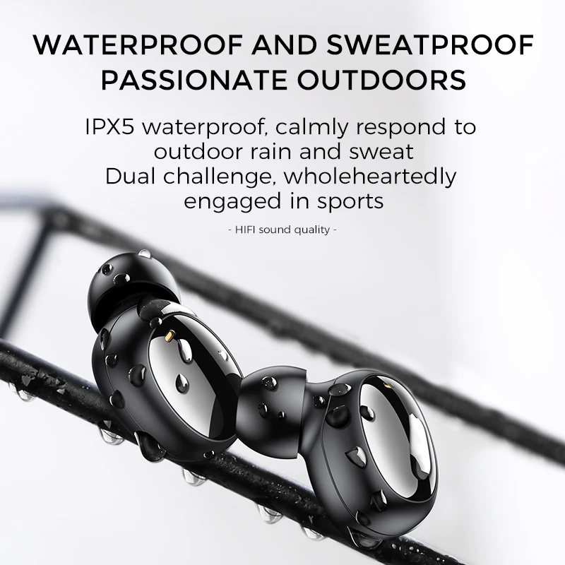 Joyroom T08 TWS bluetooth 5,0 наушники беспроводные стерео наушники с сенсорным управлением HIFI Качество звука водонепроницаемый бинауральный звонок