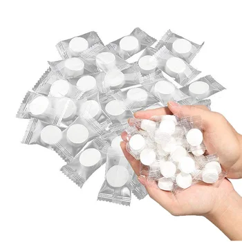 

200 Pcs Compressed Towels Portable Disposable Compressed Cotton Coin Tissue Towel for Travel, Camping, Hiking