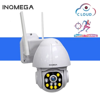 

INQMEGA 1.5 Inch Mini Wifi Camera Cloud 1080P HD PTZ Speed Dome 4X Surveillance Outdoor Auto Tracking Wireless Digital Cameras