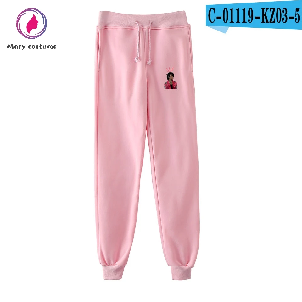 Sahbabii Hip hop Cooton Men Pants High Quality Jogging Sports Pants Trousers Fashion Tight Comfortable Casual Pants - Цвет: Pink