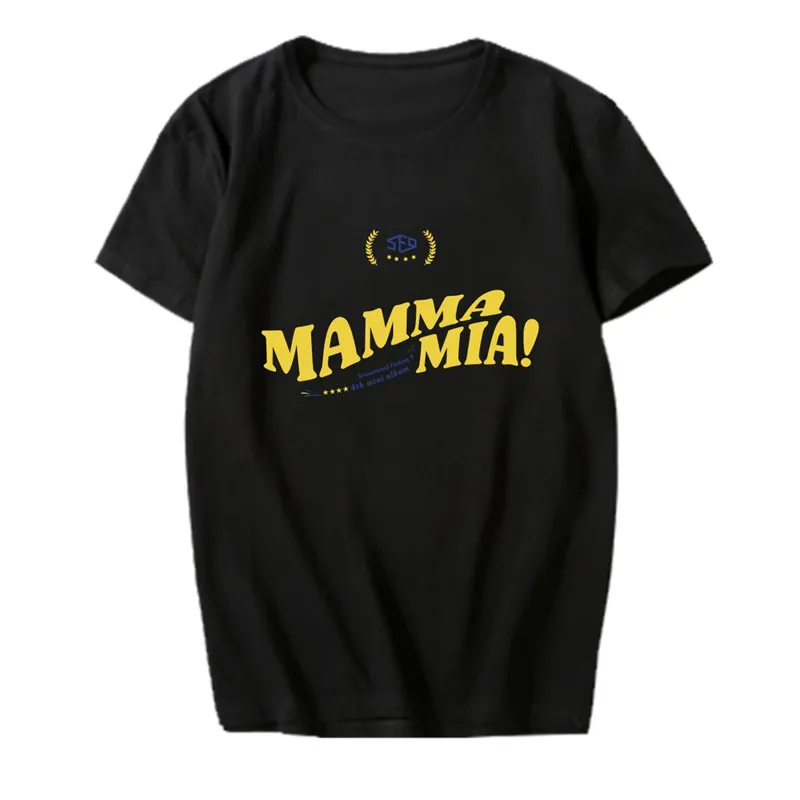 

KPOP Korean Fashion SF9 New Album MAMMA MIA Cotton Tshirt K-POP T Shirts T-shirt PT714