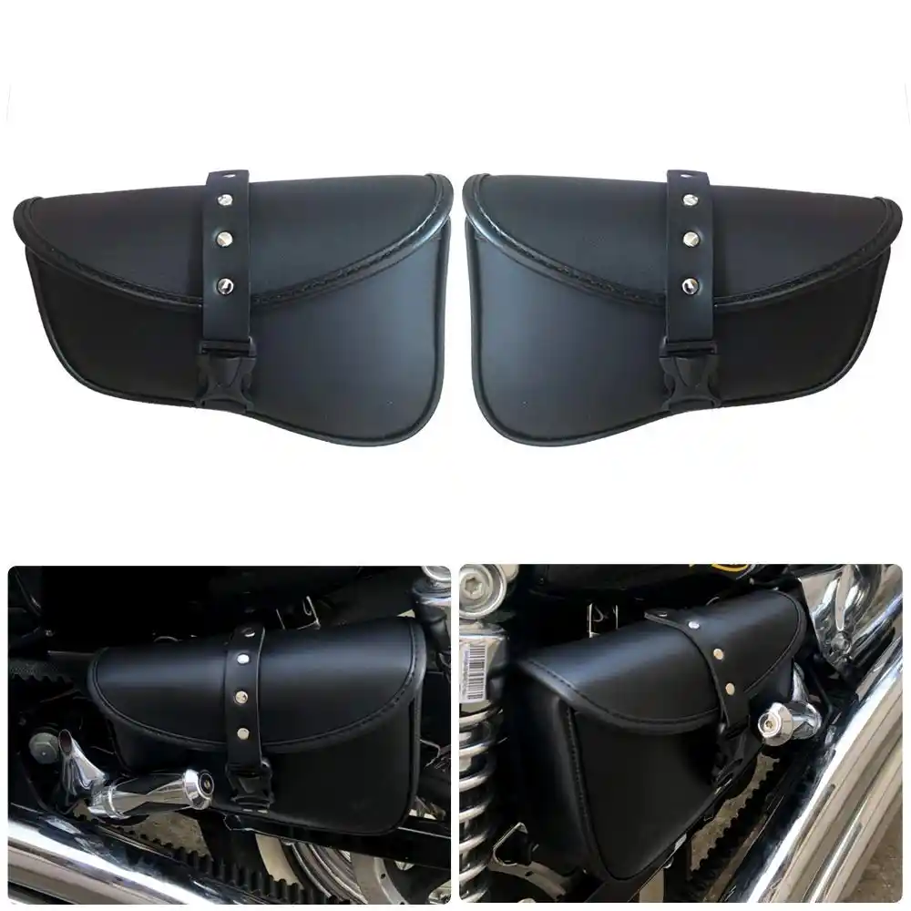 small leather bags for motorcycles