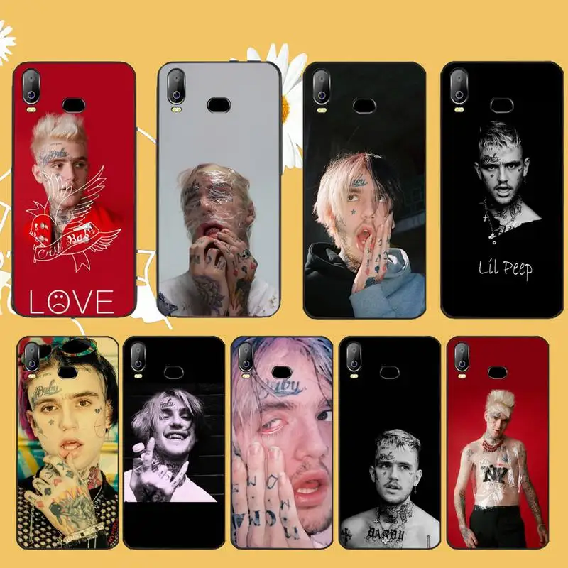 PENGHUWAN Lil Peep Coque Shell чехол для телефона Samsung A10 A20 A30 A40 A50 A70 A71 A51 A6 A8 2018 | Мобильные