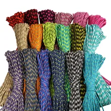 32 цвета, Паракорд 550, Паракорд, парашютный шнур, шнур, веревочка, Mil Spec type III, 7 нитей, 100FT, оборудование для альпинизма, кемпинга, выживания