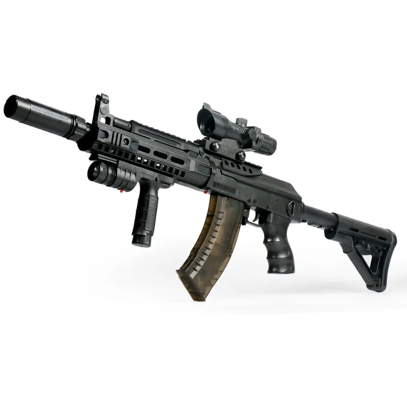 

Ze yang Manufacturers Direct Selling AK15 Coaching Board Chicken Celebrity Style M762 Electric Firing Model under Water Supply E